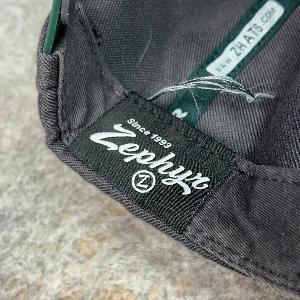 Baylor Bears Mens Hat Snapback Gray Green Cap Logo College Sports‎ Zephyr NCAA